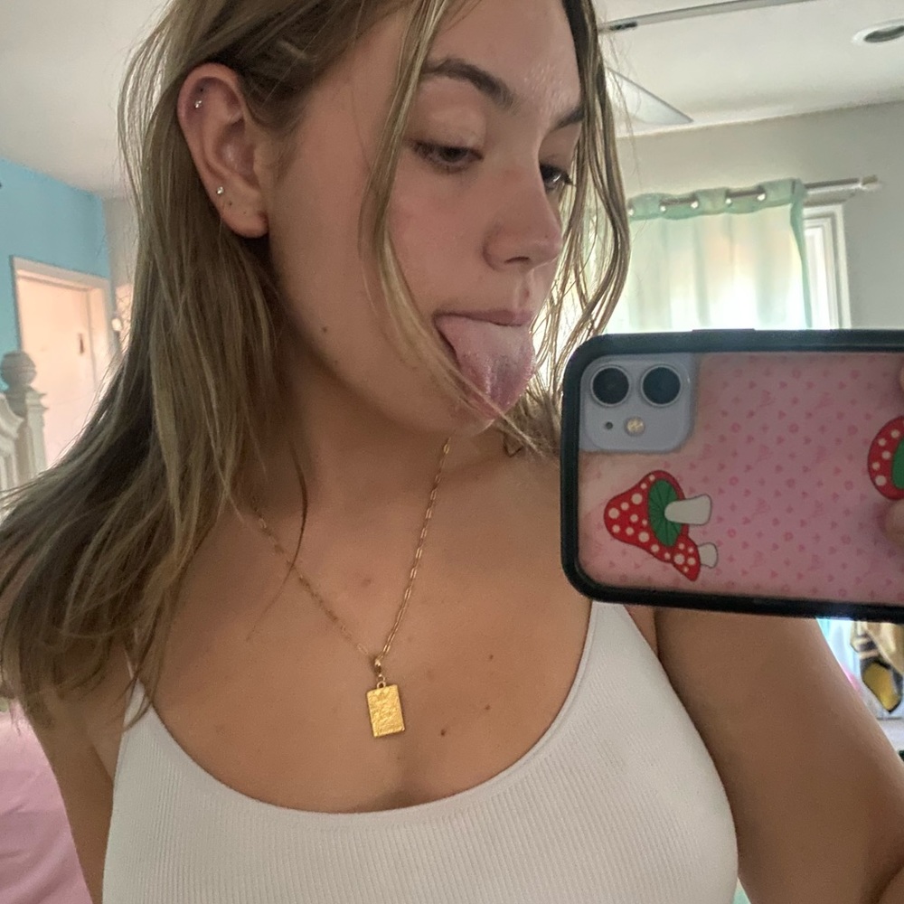gold plated necklace